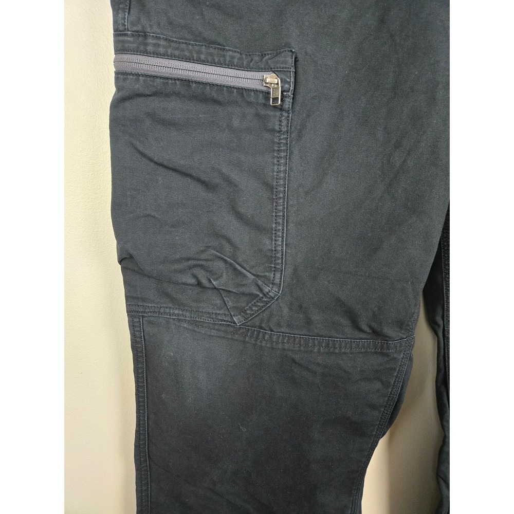 Alaskan Hardgear Duluth Trading Co Mens 38x32 Black Cordura Tactical Cargo Pants - Picture 4 of 16